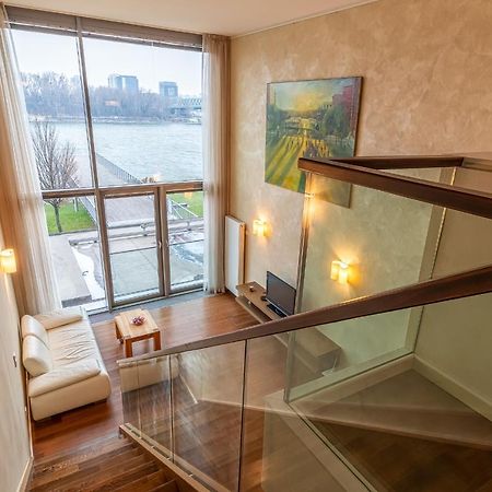 Luxury With Danube River View Bratislava Exterior foto